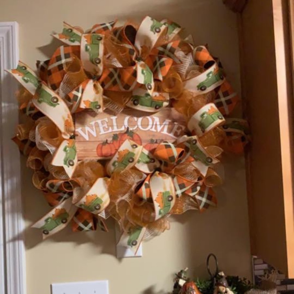 Mesh wreath - Picture 1 of 1